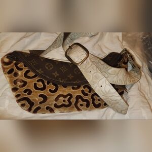 Keep It Gypsy Stylish Brown and Tan Crossbody Bag